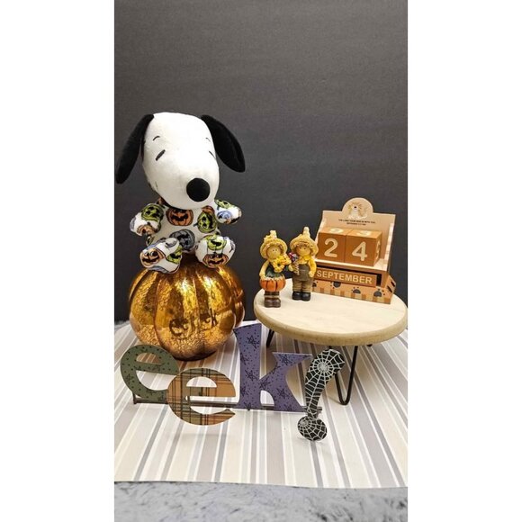 Hallmark 2021 Peanuts Great Pumpkin Charlie Brown Snoopy Plush - Picture 3 of 7